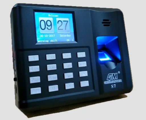 GEOMASTER S7 BIOMETRIC FINGERPRINT MACHINE