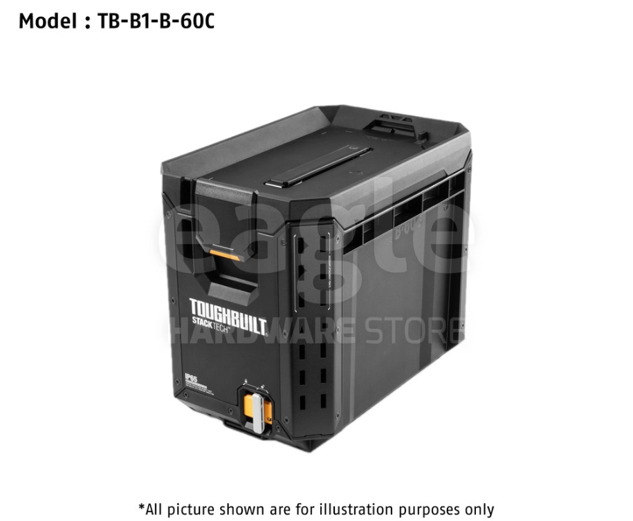 TOUGHBUILT TB-B1-B-60C STACKTECH COMPACT TOOL BOX