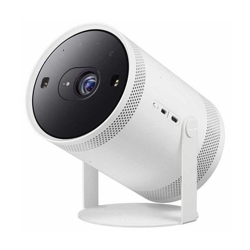SAMSUNG Mini Projector / Samsung Freestyle WiFi Projecor # Include Accessories : Rechargeable Battery + Carrying Case + Micro HDMI Cable # Android Projector # 360* Sound # Auto Focus # Warenti : 2 Tahun # SP-LSP3BLAXXS # RS2798 ( KTT : 1 Unit )