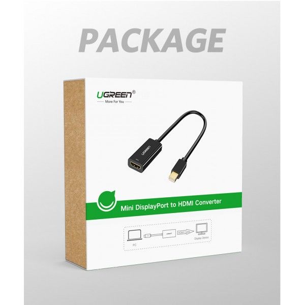 UGREEN MINI DISPLAYPORT TO HDMI ADAPTER THUNDERBOLT 2.0 4K CABLE MACBOOK PRO MACBOOK AIR IMAC