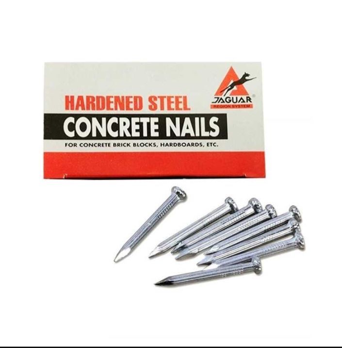 CONCRETE CEMENT NAIL SIZE: 3/4" - 3.0" OCHA CONCRETE CEMENT NAIL SIZE: 3/4" - 3.0" - 1KG/BXS