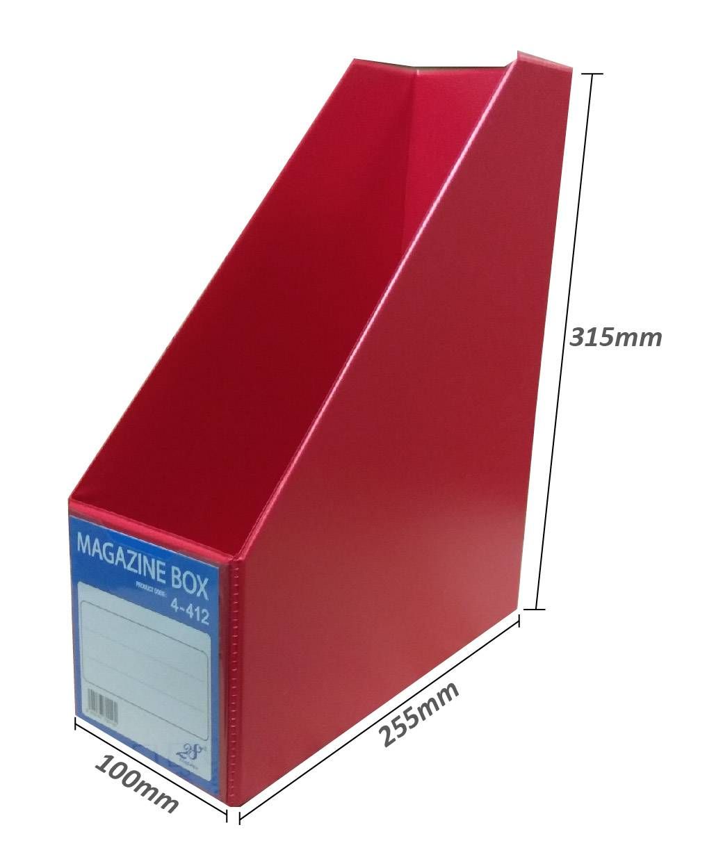 2S PVC Magazine File 4"