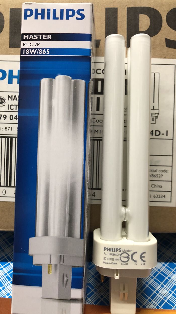 Philips Master Bulb PL-C 2P 18W 865 Cool Daylight