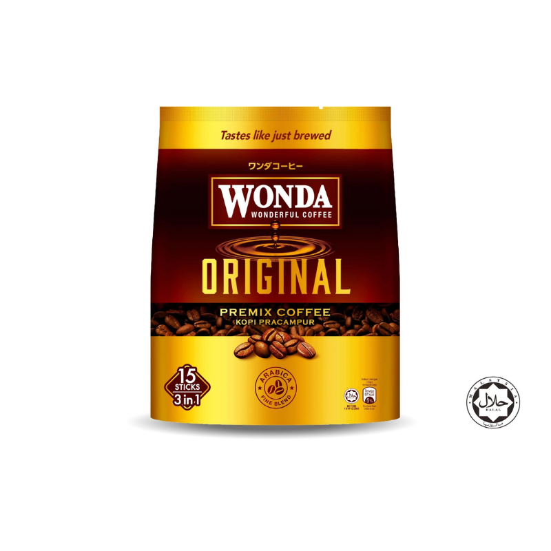 Wonda Coffee 3 in 1 Premix Coffee Kopi Original