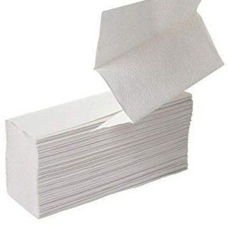 Interfold Hand Towel/Multipurpose Towel (16 Packs) -Virgin Pulp (Fully Wrapped)
