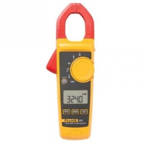 FLUKE 325 TRUE-RMS AC/DC CLAMP METER ESPR 400A W/ TEMPERATURE