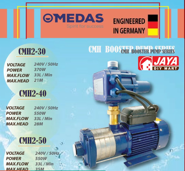 MOSTAZ Booster Pump CMH2-30/CMH2-40/CMH2-50 SERIES