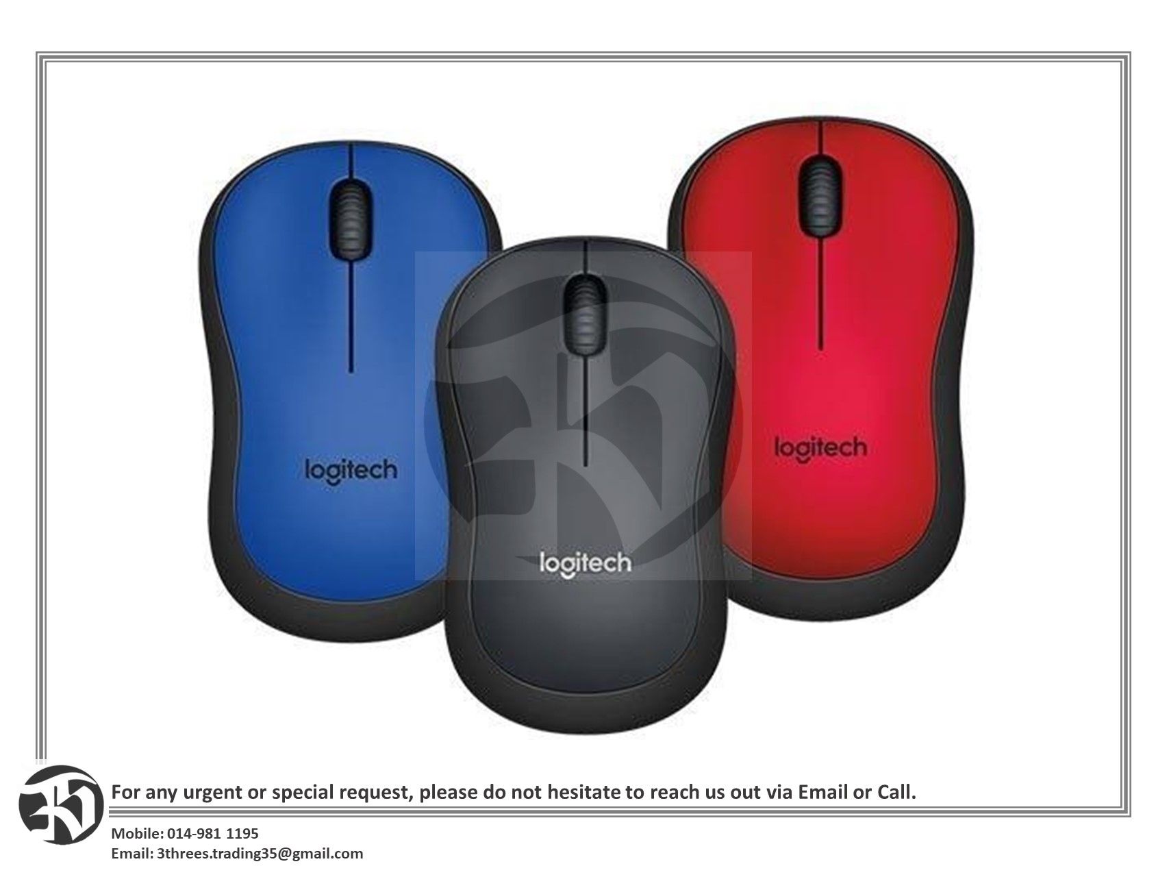 Logitech M221 Silent Wireless Mouse / ENJOY THE SOUND OF SILENCE