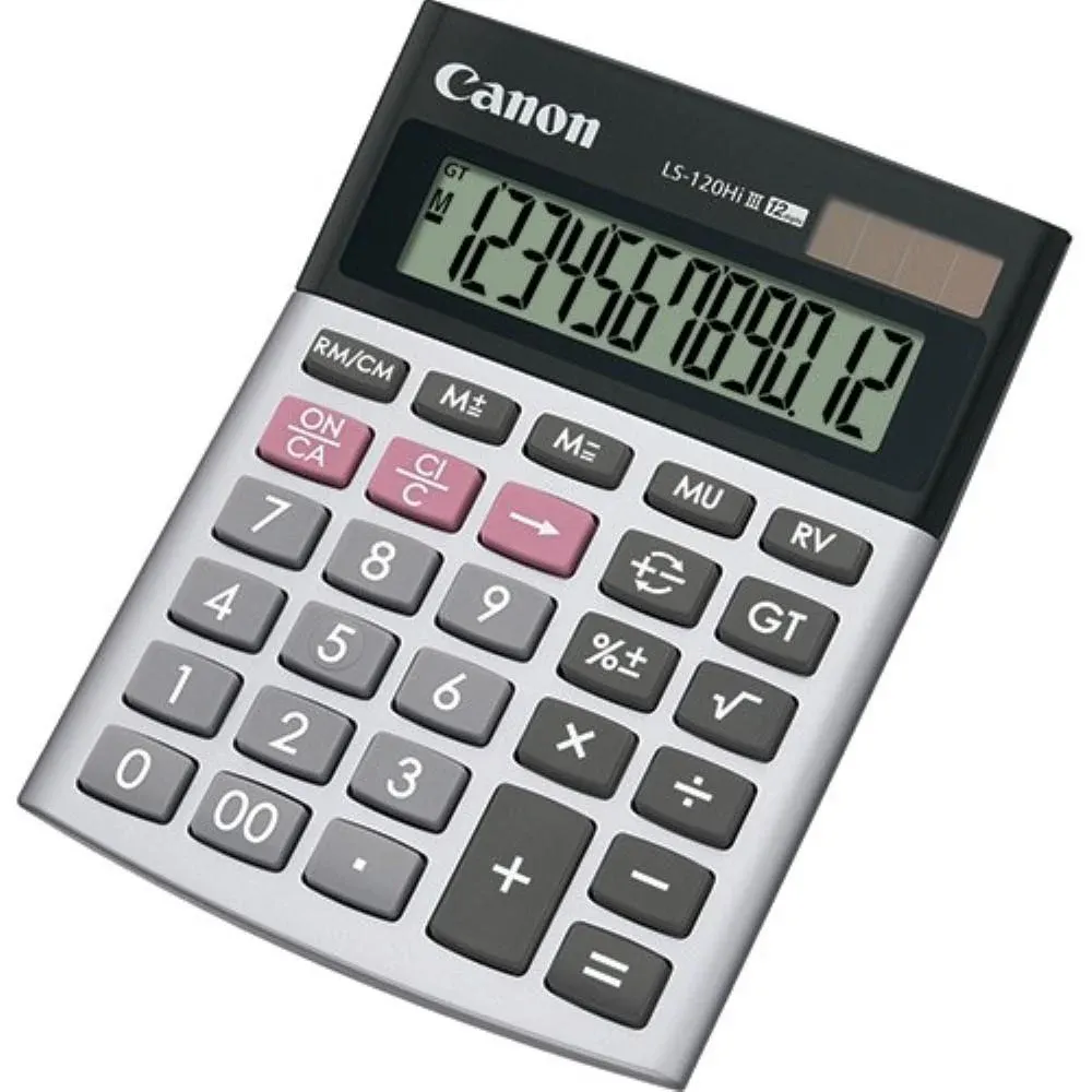 CANON LS-120Hi III- 12 DIGIT DESKTOP CALCULATOR