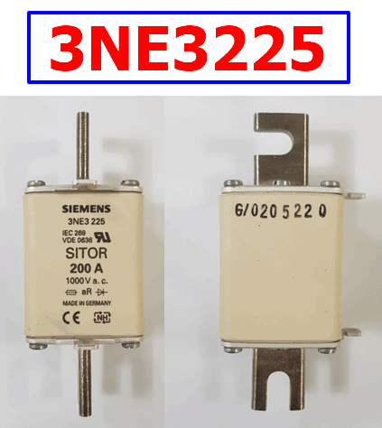 Siemens *Siemens 200A NH Centre Tag SITOR fuse link [3s]