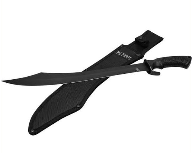 125 Machete Knife With Black Cover (Parang Sarang)