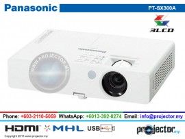 PANASONIC PT-SX300A 3000 LUMENS XGA PROJECTOR