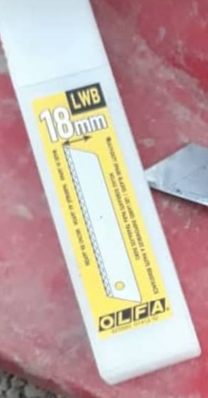Olfa Ocha Olfa cutter Blade 18 mm LWB - free delivery charge