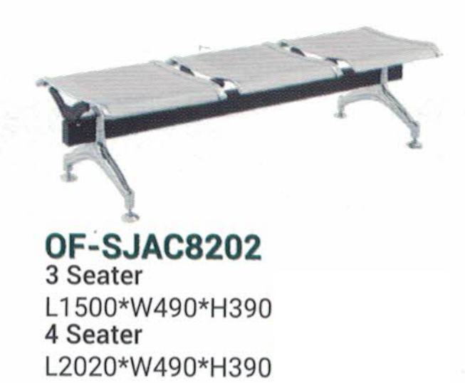 OFIS SERIES PUBLIC SITTING CHAIR OF-SJAC8202 _ 3 & 4 SEATER