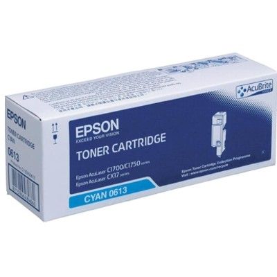 Genuine Malaysia Epson Warranty Epson - Epson 0613 Cyan Toner Cartridge C13S050613