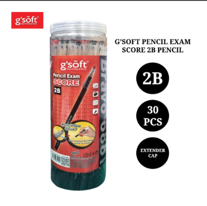 G'Soft Quality 2B Writing Pencils 688 X30's 2B Pencil PI-488-KK