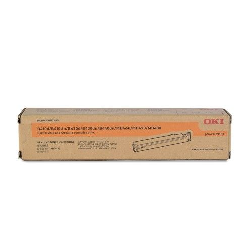 Genuine Malaysia OKI Warranty - OKI B410/B430/B440/MB460/MB470 MONO TONER 3.5K