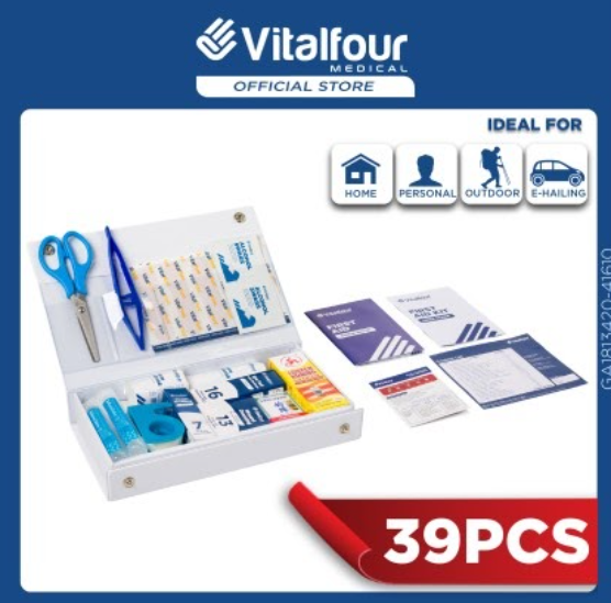 QP Vitalfour First Aid Kit 39units