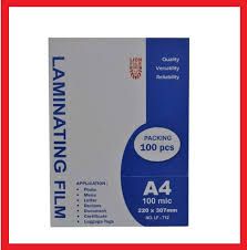 Laminate Film A4 (Laminating Film A4)
