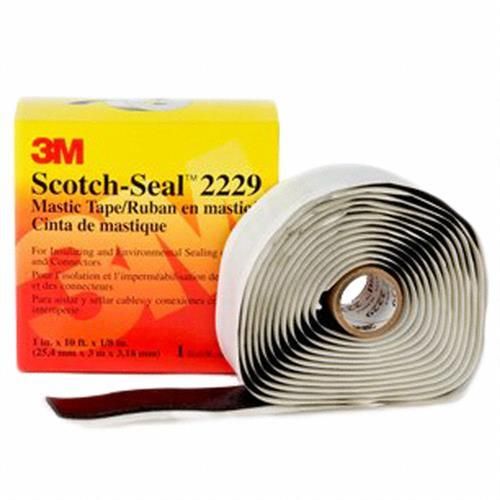 3M 2229 Scotch Seal Rubber Mastic Tape 25.4mm X 3m Black [80610732911] 2098056