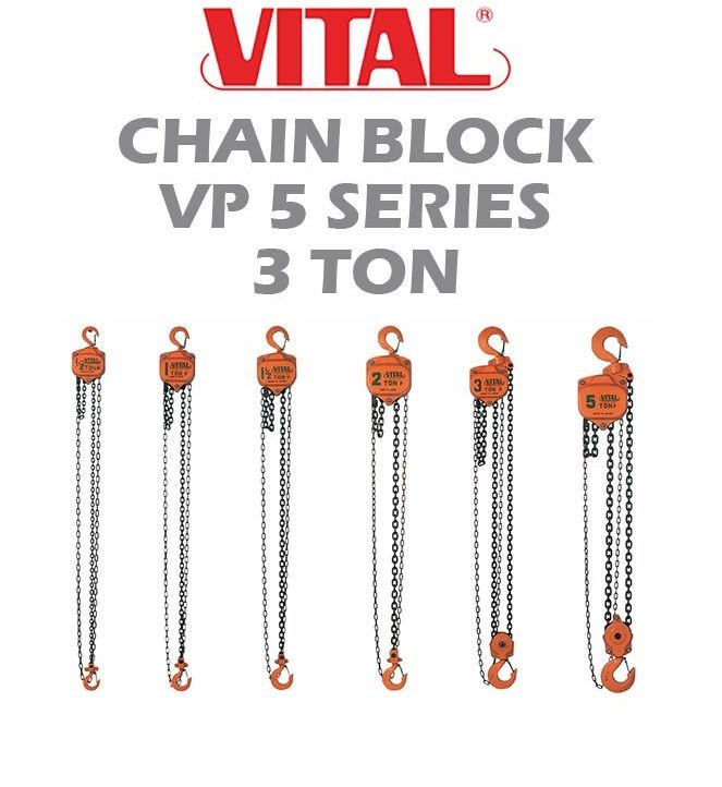 Genuine Malaysia - Vital Chain Block VP5 Series 3 ton