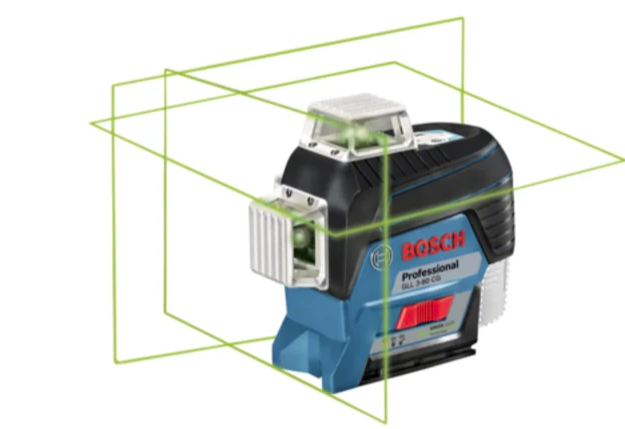 BOSCH GLL 3-80 CG Line laser, 540nm Laser wavelength
