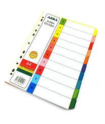 INDEX DIVIDER
