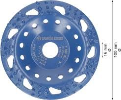 Bosch 4″ (100 mm ) Multi Material Carbide Grinding Head (Medium)