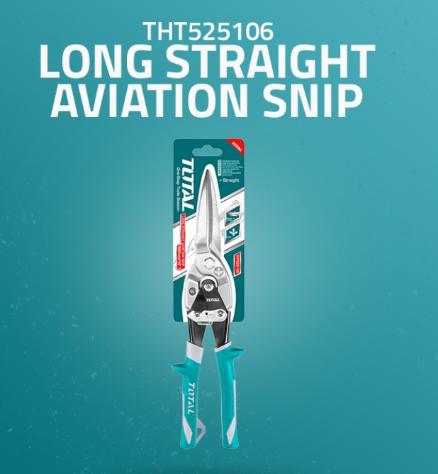 TOTAL LONG STRAIGHT AVIATION SNIP (12"/300MM) THT525106