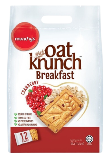 (Loose Pack) Oat Breakfast Cranberry 384 g