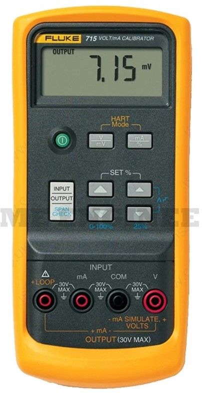 Fluke 715 Volt/mA Loop Calibrator | 715 | Fluke | Measuring Instrument & Tester | Volt/mA Calibrator