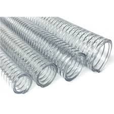 (1 Meter) 19mm - 75mm Karyon Transparent PVC Spring Hose