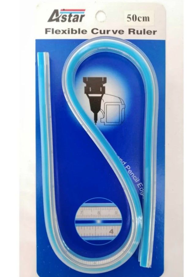 ASTAR FLEXIBLE CURVE RULER 50CM