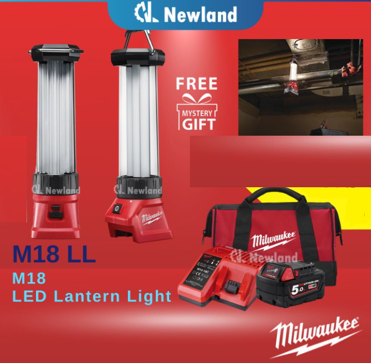 Milwaukee M18 LED Lantern Light 700 Lumen LL