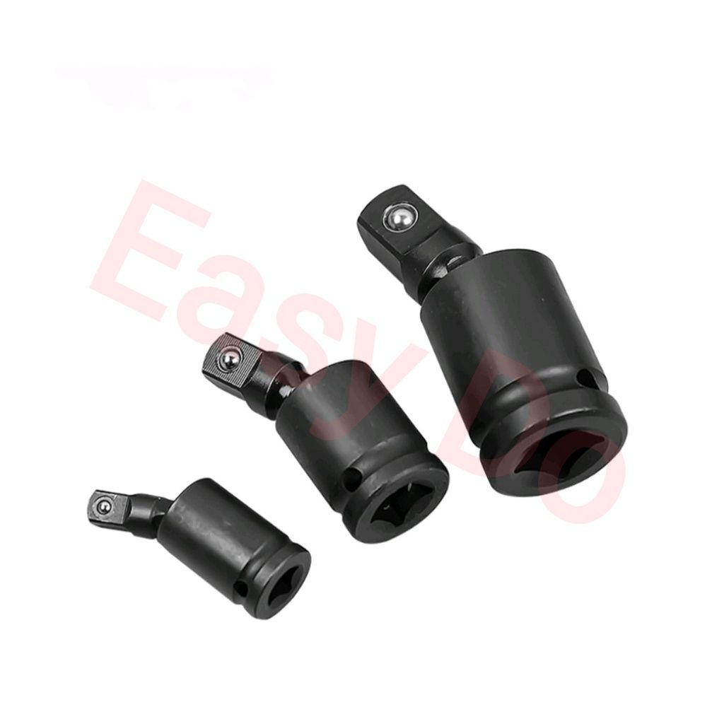 Universal Joint Bar Impact Socket Extension Adapter Swivel Flexible Ball Joint Ratchet Angle 1/4" , 3/8" , 1/2" Inch
