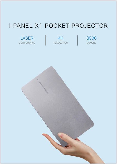 Projector Portable i-Panel X1
