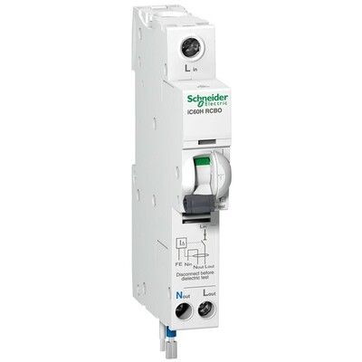 SCHNEIDER ACTI 9 IC60N RCBO 1P+N 20A 10MA
