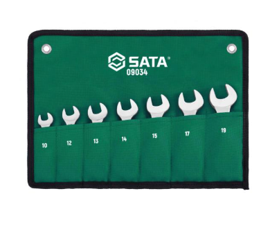Sata 7PC.STUBBY GEARWRENCH SET (M)