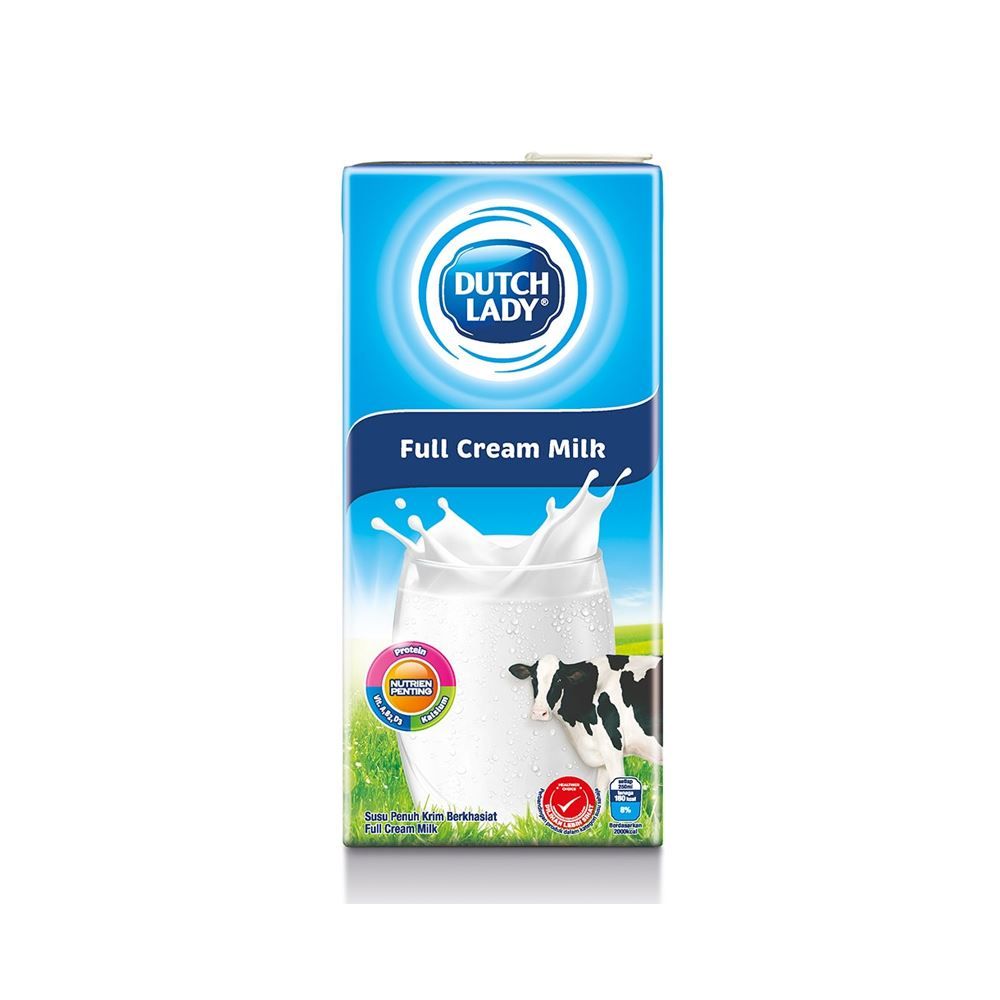 Dutch Lady Full Cream Milk 1 Litre