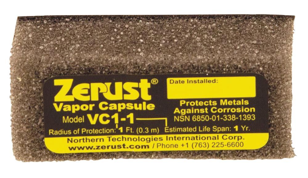 ZERUST *ZERUST Rust Prevention Vapor Capsules VC1-1