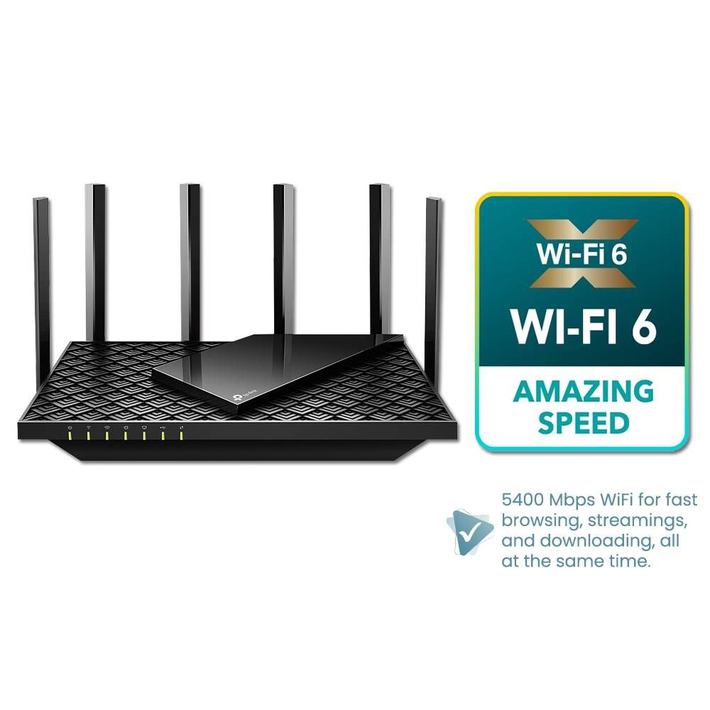 TP-LINK ARCHER AX72 AX5400 DUAL-BAND GIGABIT WI-FI 6 ROUTER
