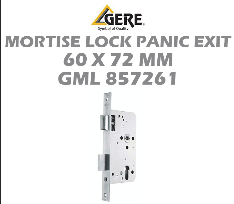 GERE MORTISE LOCK PANIC EXIT GML857261