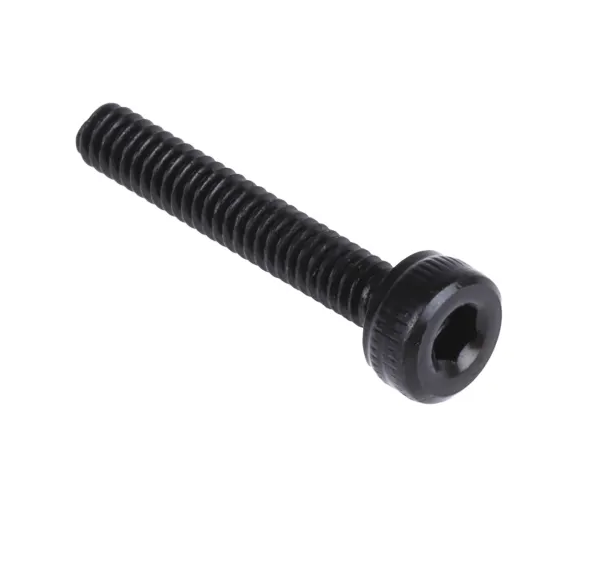 RS PRO Black, Self-Colour Steel Hex Socket Cap Screw, DIN 912, M2 x 12mm