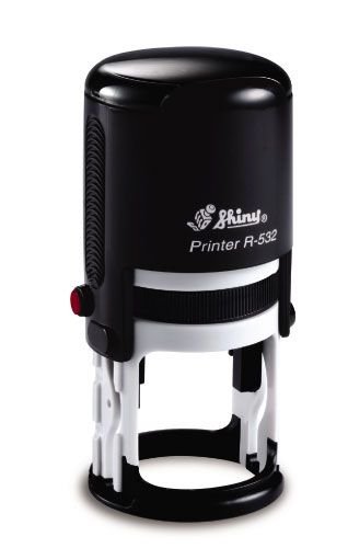 Shiny Round Self-Inking Stamp R532 32mm