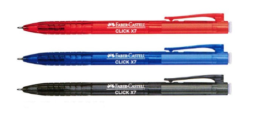 PEN BALL POINT BLACK FABER CASTELL 1422 CLICK BALL