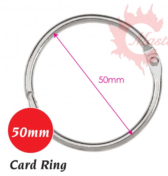 Aplus Card Ring-50mm 1pack/5pcs