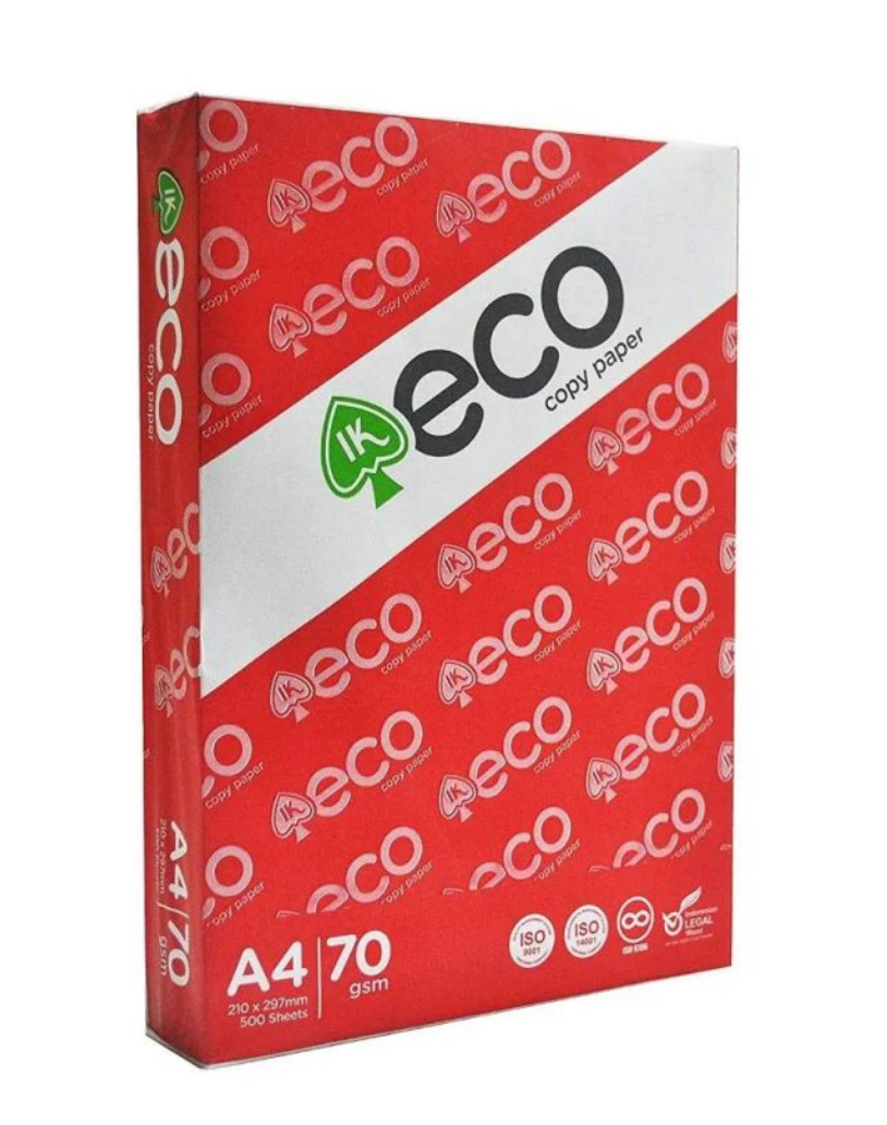 IK ECO PAPER 70GM A4 500s