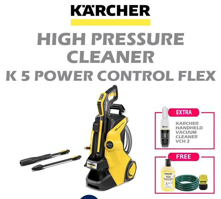 KARCHER HIGH PRESSURE CLEANER K 5 POWER CONTROL FLEX