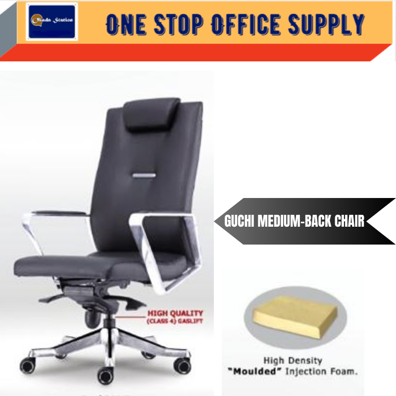 GUCHI SLEEK AND MODERN - MEDIUM BACK CHAIR