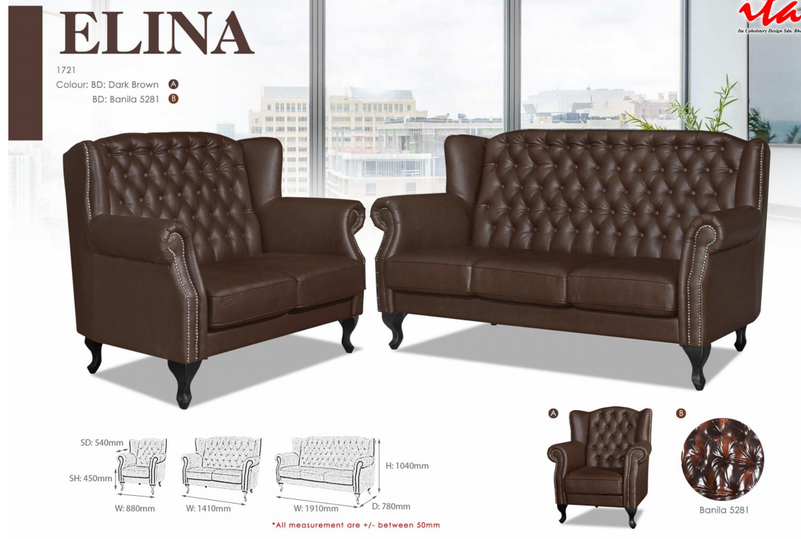 ITA OFFICE SOFA SET - ELINA 1721